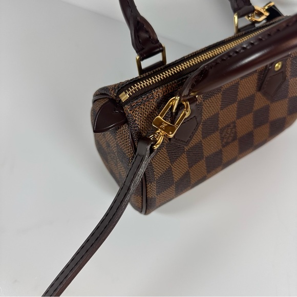 Louis Vuitton Damier Ebene Mini Sac HL Nano Speedy - Picture 11 of 16
